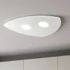 Plafoniere Moderne-Top Light Plafoniera bianca moderna shape