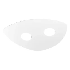 Plafoniere Moderne-Top Light Plafoniera bianca moderna shape