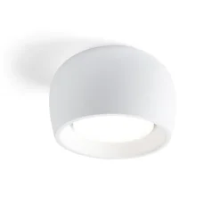 Plafoniere Moderne-Sforzin Illuminazione Plafoniera bianca per cucina in gesso sforzin mysia