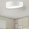 Plafoniere Moderne-Selezionato da Mazzolaluce Plafoniera bianca tonda led design per cucina moderna