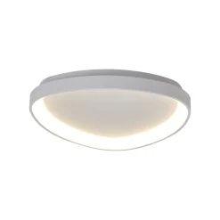 Plafoniere Moderne-Selezionato da Mazzolaluce Plafoniera bianca triangolare led 62w 2700k-5000k con telecomando