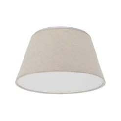 Plafoniere Moderne-Selezionato da Mazzolaluce Plafoniera camera da letto cono in tessuto 38 cm