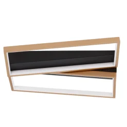 Plafoniere Moderne-Selezionato da Mazzolaluce Plafoniera camera da letto neo oro led 28w 3000k dimmerabile design