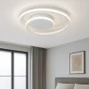 Plafoniere Moderne-Selezionato da Mazzolaluce Plafoniera camera da letto 22w 3000k bianca dimmerabile