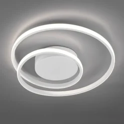 Plafoniere Moderne-Selezionato da Mazzolaluce Plafoniera camera da letto 22w 3000k bianca dimmerabile