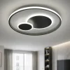 Plafoniere Moderne-Vivida International Plafoniera cerchi 50cm grigio moderno 46w 3000k 4000k vivida elior