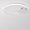 Plafoniere Moderne-Selezionato da Mazzolaluce Plafoniera cerchio bianco led design moderna per cucina