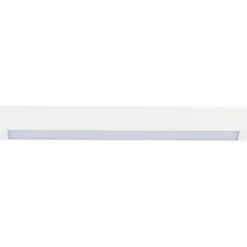 Plafoniere Moderne-Selezionato da Mazzolaluce Plafoniera 62 cm per cucina bianca led 11w 3000k moderna