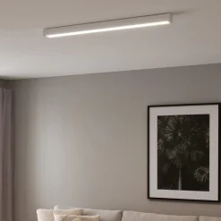 Plafoniere Moderne-Selezionato da Mazzolaluce Plafoniera 62 cm per cucina bianca led 11w 3000k moderna
