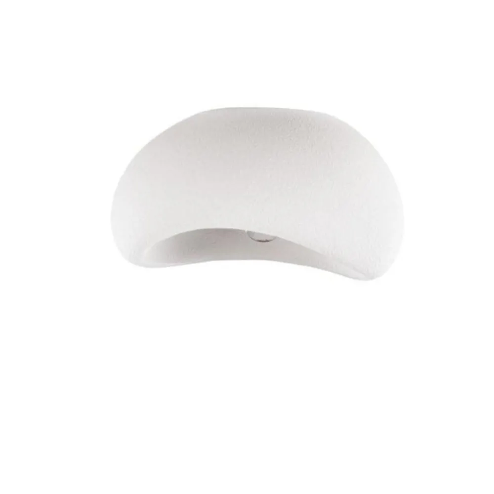 Plafoniere Moderne-Selezionato da Mazzolaluce Plafoniera 50cm stile wabi sabi design japandi bianca
