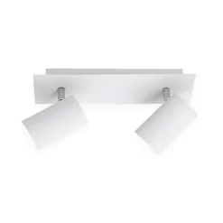 Plafoniere Moderne-Selezionato da Mazzolaluce Plafoniera con 2 faretti per salotto moderno