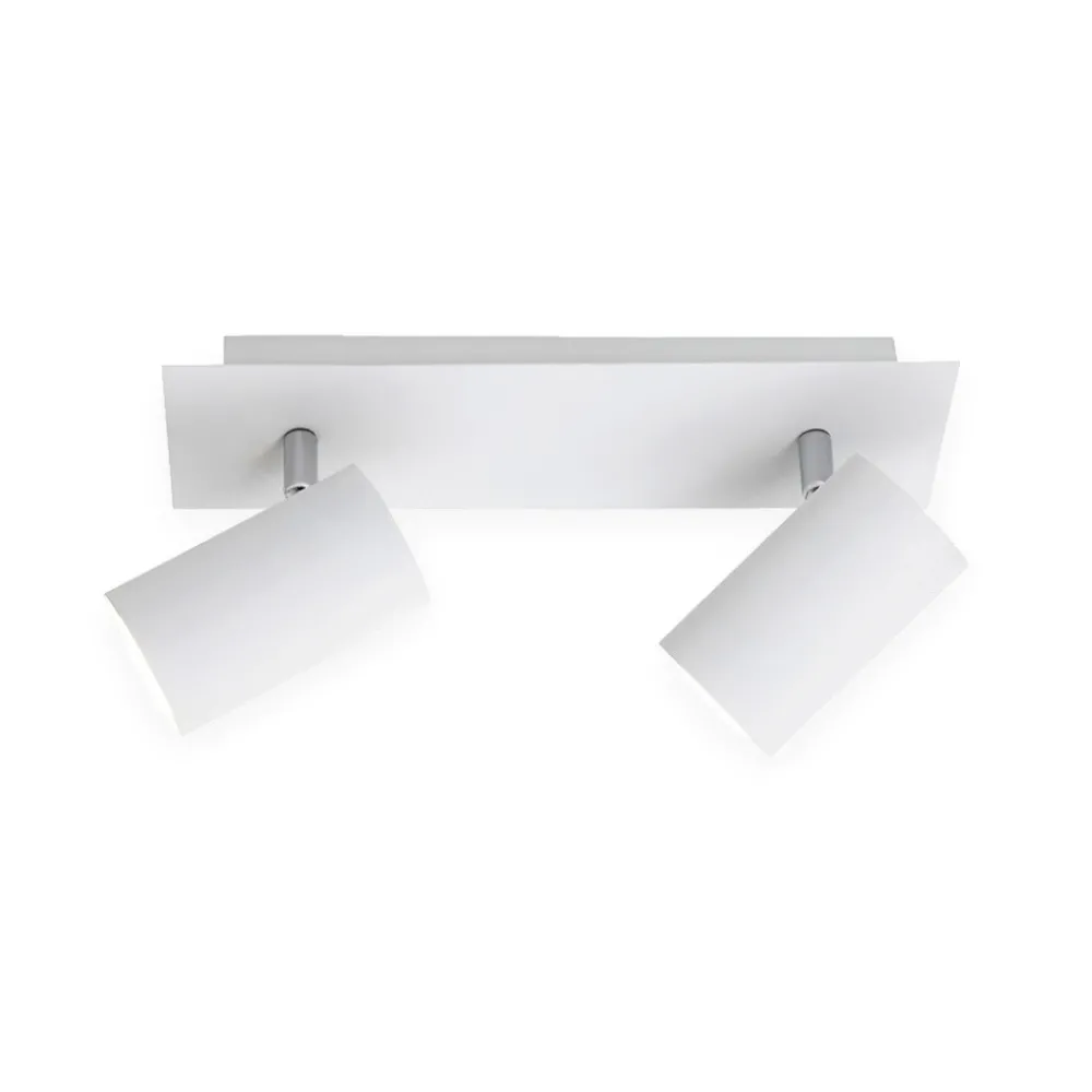 Plafoniere Moderne-Selezionato da Mazzolaluce Plafoniera con 2 faretti per salotto moderno