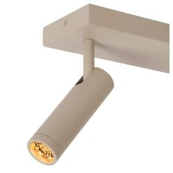 Plafoniere Moderne-Selezionato da Mazzolaluce Plafoniera con faretti tortora orientabili