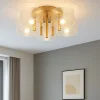 Plafoniere Moderne-Selezionato da Mazzolaluce Plafoniera contemporanea 5 luci led 3000k dimmerabile
