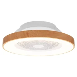 Ventilatori Da Soffitto-Selezionato da Mazzolaluce Plafoniera con ventilatore a soffitto di legno silenzioso 18mq con telecomando