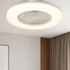 Ventilatori Da Soffitto-Selezionato da Mazzolaluce Plafoniera con ventilatore bianco silenzioso 13mq con telecomando