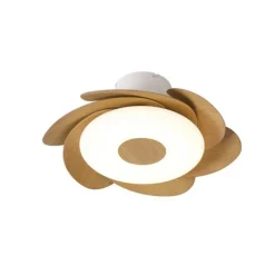 Ventilatori Da Soffitto-Selezionato da Mazzolaluce Plafoniera con ventilatore da soffitto con luce 13 mq con telecomando