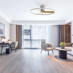 Ventilatori Da Soffitto-Selezionato da Mazzolaluce Plafoniera con ventilatore led cct bianco pale legno 13mq con telecomando