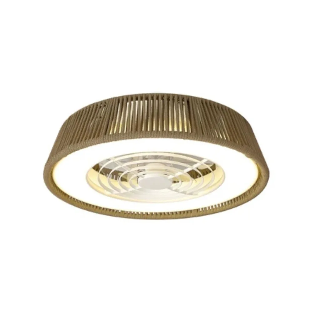 Ventilatori Da Soffitto-Selezionato da Mazzolaluce Plafoniera con ventilatore 25mq corda led cct dimmerabile telecomando