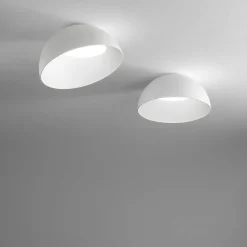 Plafoniere Moderne-Ideal Lux Plafoniera corolla-2 pl per cucina 24w 3000k bianca