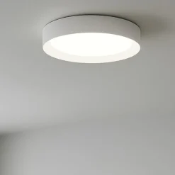 Plafoniere Moderne-Linea Light Plafoniera crew-2 led 17w 3000k bianca