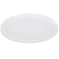 Plafoniere Moderne-Selezionato da Mazzolaluce Plafoniera cucina bianca rotonda tricolor led 24w