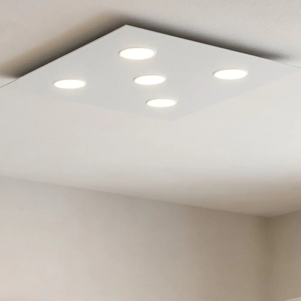 Plafoniere Moderne-Top Light Plafoniera cucina moderna bianca toplight area