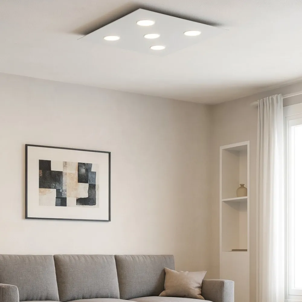 Plafoniere Moderne-Top Light Plafoniera cucina moderna bianca toplight area