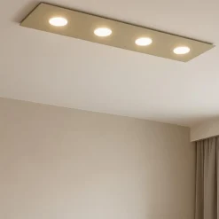 Plafoniere Moderne-Top Light Plafoniera cucina moderna sabbia toplight area