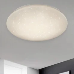 Plafoniere Bagno-Selezionato da Mazzolaluce Plafoniera da bagno moderna led 4000k ip44 effetto stelle