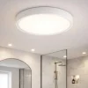 Plafoniere Bagno-Selezionato da Mazzolaluce Plafoniera da bagno rotonda bianca led 3000k 18w