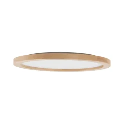 Plafoniere Bagno-Selezionato da Mazzolaluce Plafoniera da bagno scandinava 36w led cct in legno