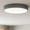 Plafoniere Moderne-Affralux Plafoniera da cucina antracite led 3200k band diodi