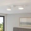 Plafoniere Moderne-Selezionato da Mazzolaluce Plafoniera da cucina bianca 2 luci moderna