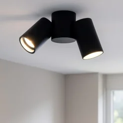 Plafoniere Moderne-Selezionato da Mazzolaluce Plafoniera da cucina con faretti per illuminazione pensili