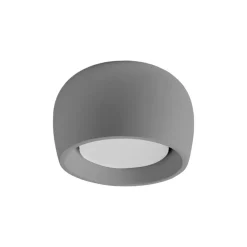 Plafoniere Moderne-Sforzin Illuminazione Plafoniera da cucina grigia moderna sforzin mysia
