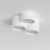 Plafoniere Moderne-Selezionato da Mazzolaluce Plafoniera da cucina in gesso bianca moderna