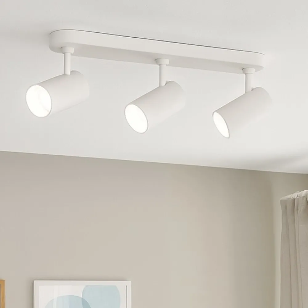 Plafoniere Moderne-IsyLuce Plafoniera da cucina con 3 faretti