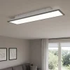 Plafoniere Moderne-Selezionato da Mazzolaluce Plafoniera da cucina led 3000k dimmerabile antracite rettangolare