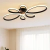Plafoniere Moderne-Selezionato da Mazzolaluce Plafoniera da cucina led 3000k nera dimmerabile moderna