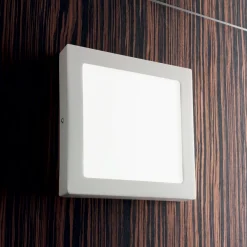 Plafoniere Moderne-Ideal Lux Plafoniera da cucina led 3000k quadrata universal pl d22 square