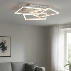 Plafoniere Moderne-Selezionato da Mazzolaluce Plafoniera da cucina led 28w con telecomando