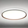 Plafoniere Moderne-Vivida International Plafoniera da cucina led 84w 3000k 4000k rotonda argento rame vivida atena