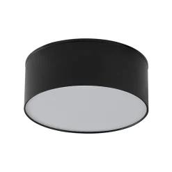Plafoniere Moderne-Selezionato da Mazzolaluce Plafoniera da cucina moderna 12w 4000k nera rotonda 12cm