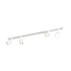Plafoniere Moderne-Top Light Plafoniera da cucina moderna 4 luci orientabili bianca toplight