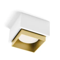 Plafoniere Moderne-Sforzin Illuminazione Plafoniera da cucina quadrata syme sforzin
