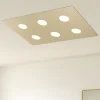 Plafoniere Moderne-Top Light Plafoniera da cucina rettangolare moderna sabbia