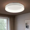 Plafoniere Moderne-Selezionato da Mazzolaluce Plafoniera da cucina rotonda 60cm bianco dimmerabile con telecomando