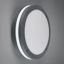 Plafoniere Da Esterno-Selezionato da Mazzolaluce Plafoniera da esterno antracite con sensore movimento 11w 3000k
