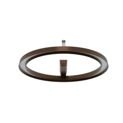 Plafoniere Da Esterno-Linea Light Plafoniera da esterno marrone led 3000k lira ip65